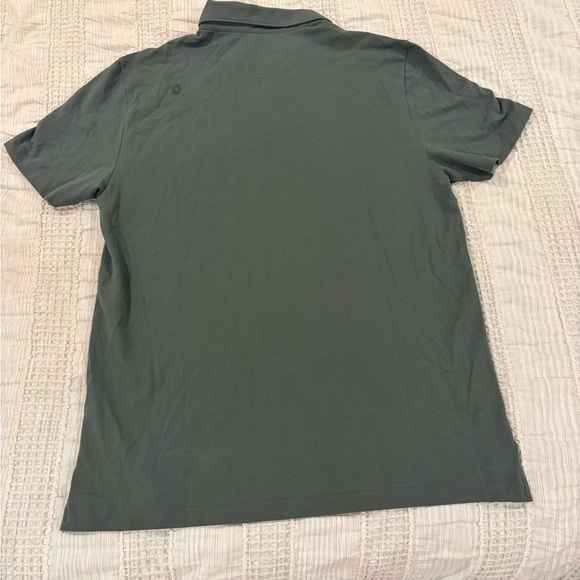 FIGS PRO Piqué Men’s Scrub Polo Green Short Sleeve Pima Cotton Large - Picture 6 of 8